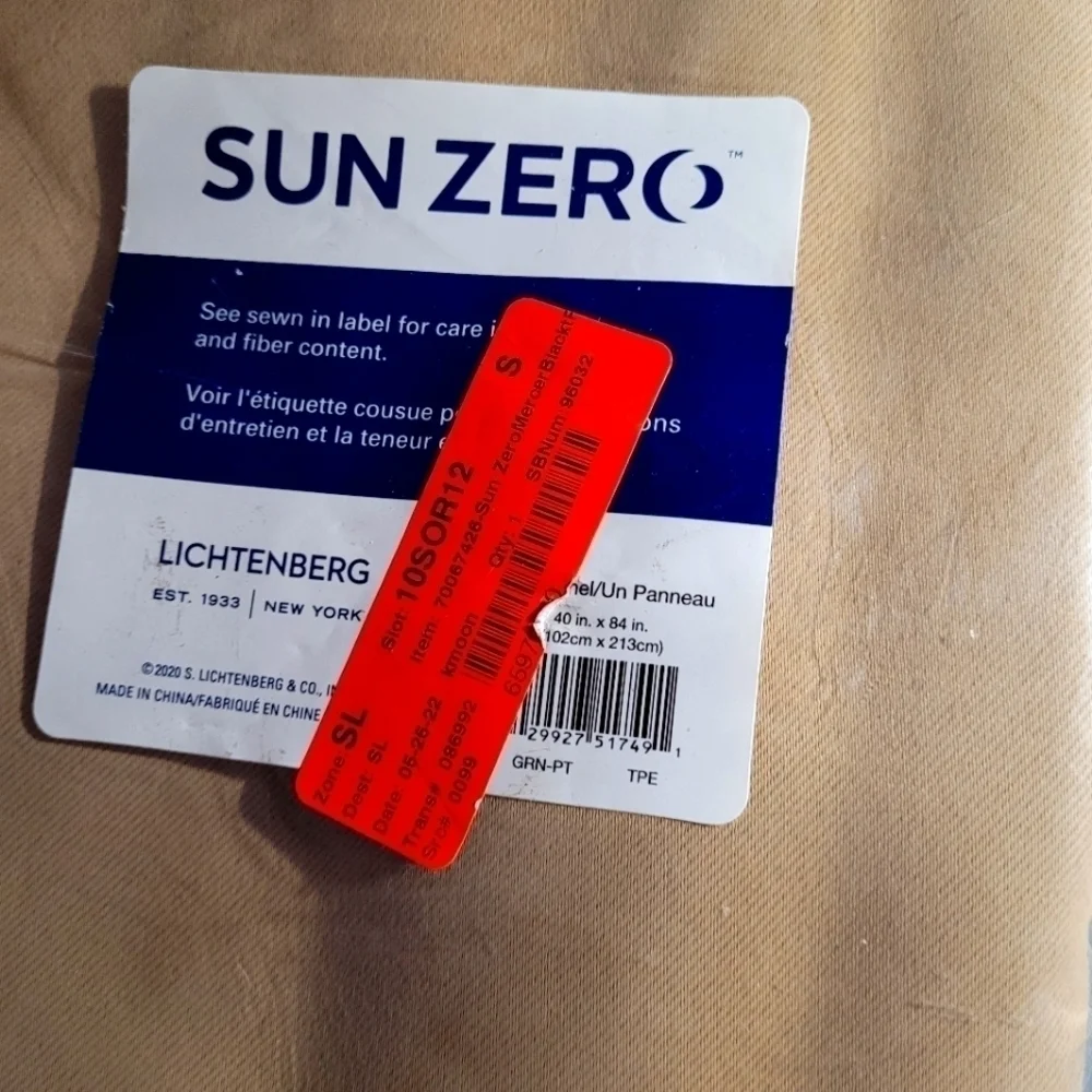Sun Zero by Lichtenberg 40 x 84 NWT